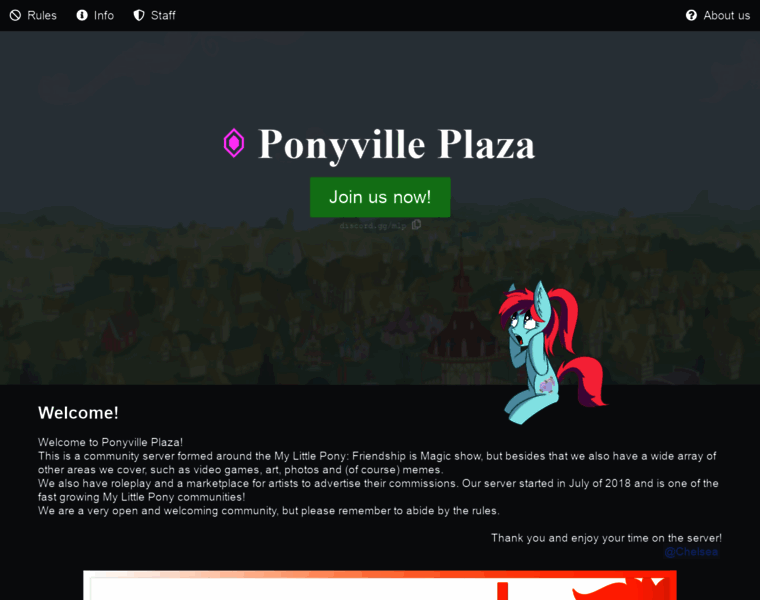 Ponyvilleplaza.com thumbnail
