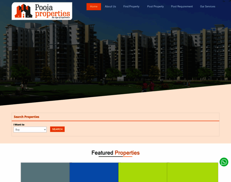 Poojaproperties.co.in thumbnail