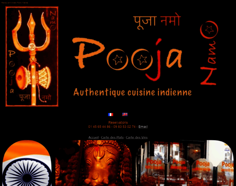 Poojarestaurant.com thumbnail