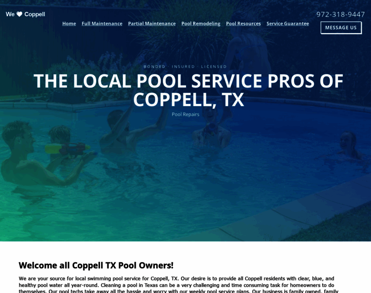 Poolcleaningcoppell.net thumbnail