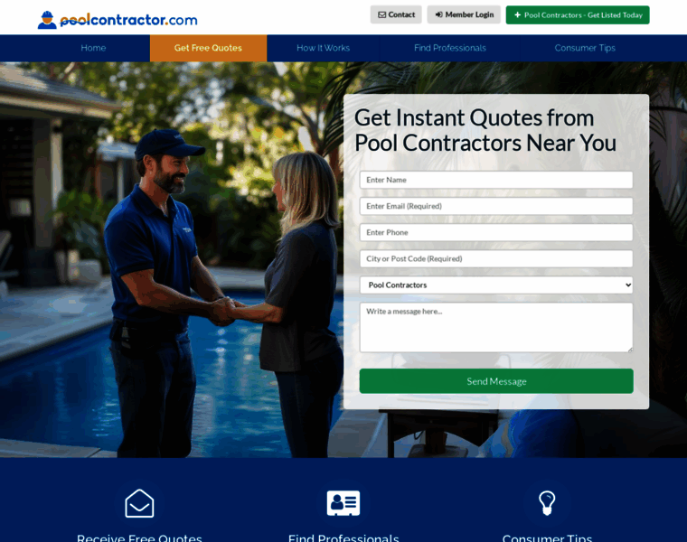 Poolcontractor.com thumbnail Poolcontractor.com thumbnail