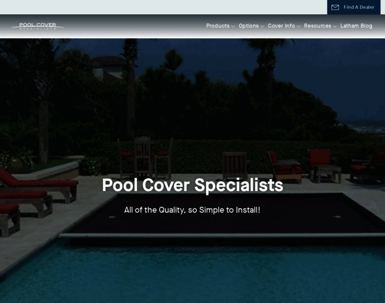 Poolcoverspecialists.com thumbnail