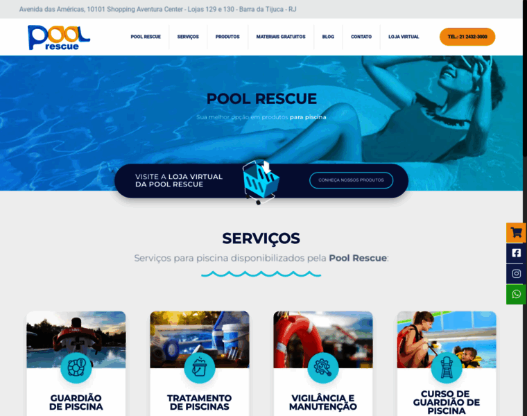 Poolrescue.com.br thumbnail