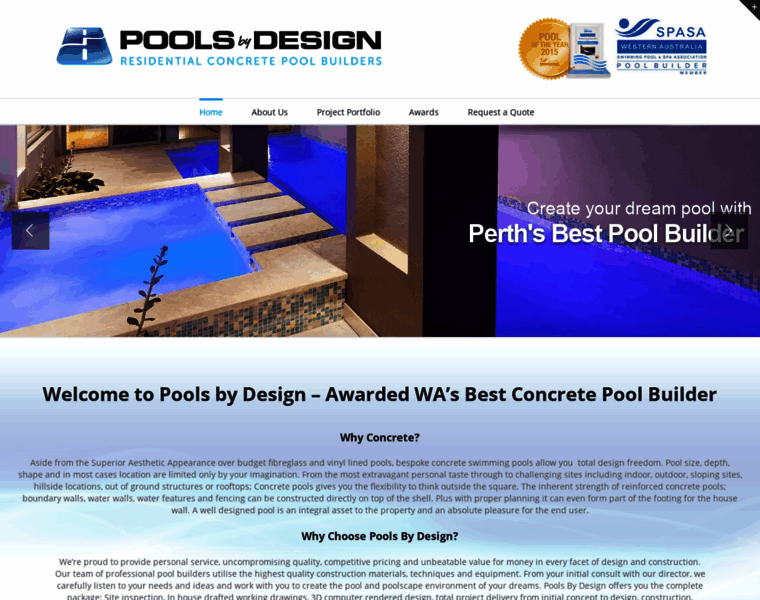 Poolsbydesign.com.au thumbnail