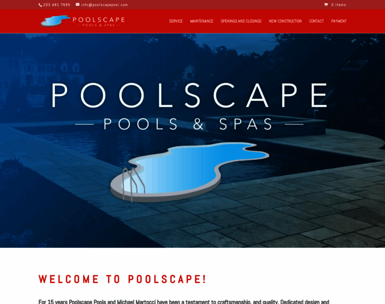 Poolscapepool.com thumbnail