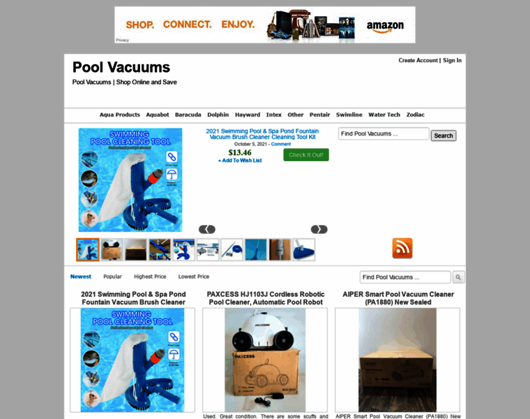 Poolvacuums.net thumbnail