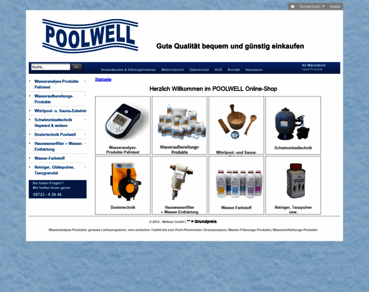 Poolwell-online.de thumbnail