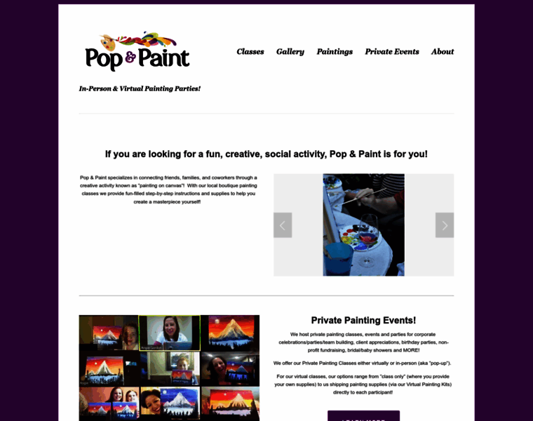 Popandpaint.com thumbnail