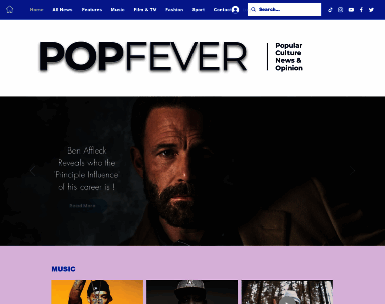 Popfever.com thumbnail