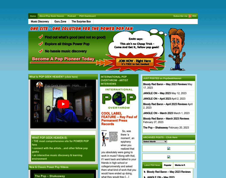 Popgeekheaven.com thumbnail