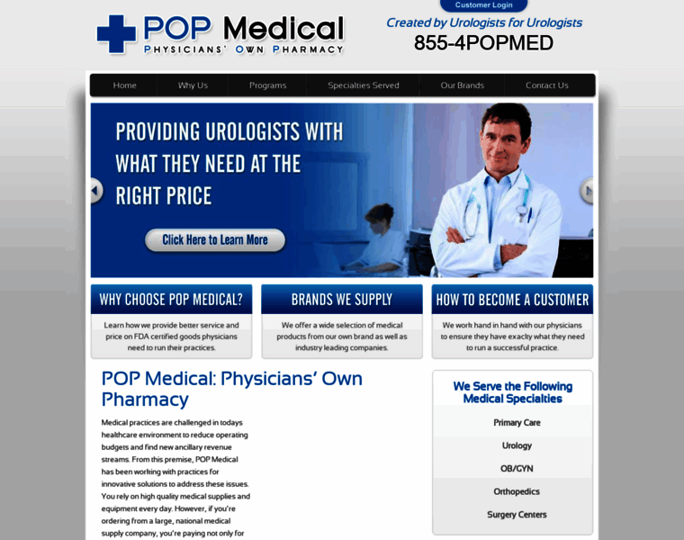 Popmedical.com thumbnail