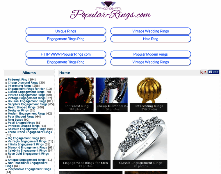 Popular-rings.com thumbnail