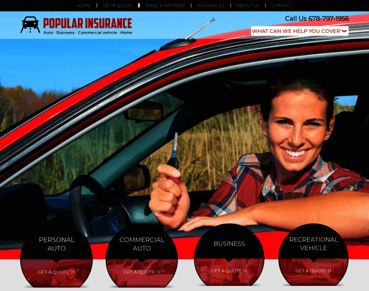 Popularautoinsurance.com thumbnail