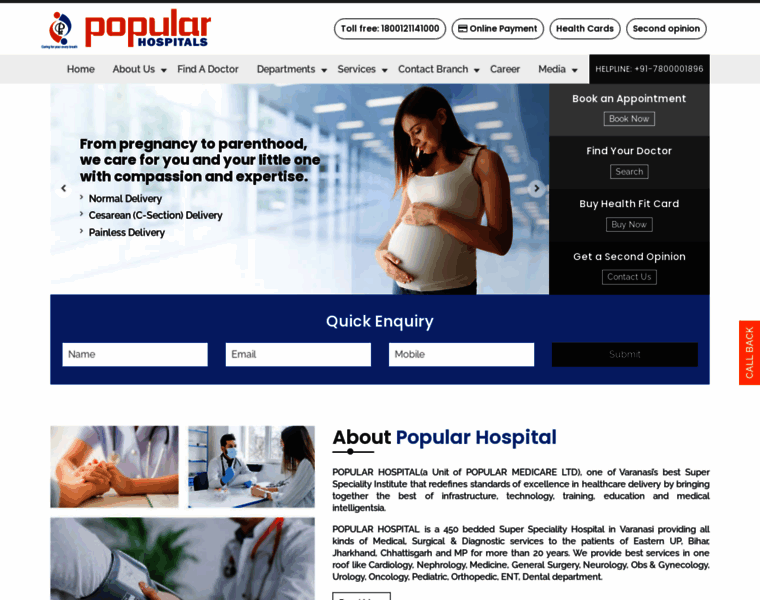 Popularhospital.in thumbnail