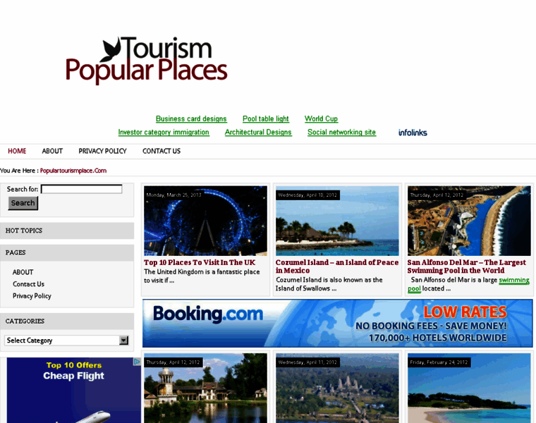 Populartourismplace.com thumbnail