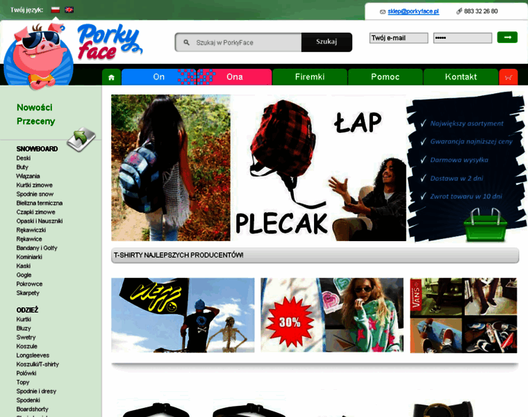 Porkyface.com thumbnail