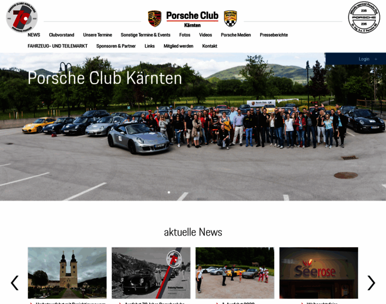 Porsche-club-kaernten.at thumbnail