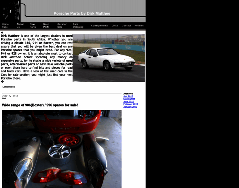 Porsche-parts.co.za thumbnail