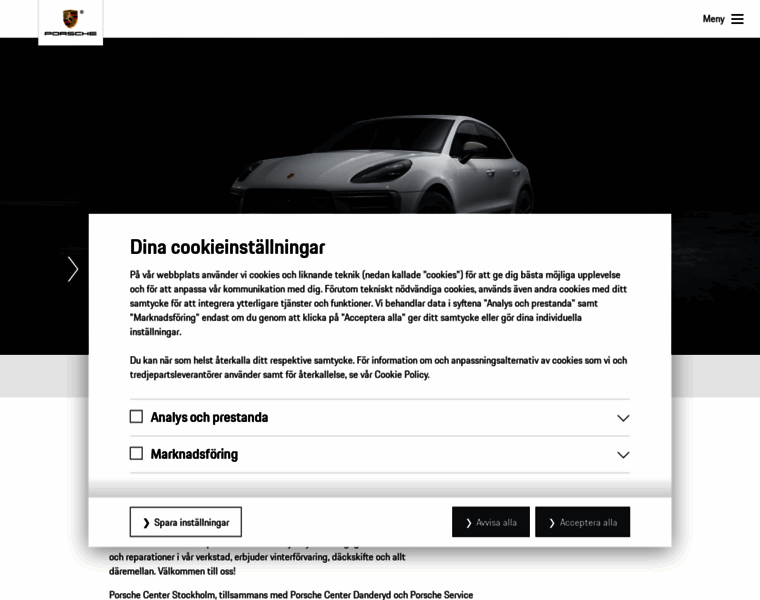 Porsche-stockholm.se thumbnail