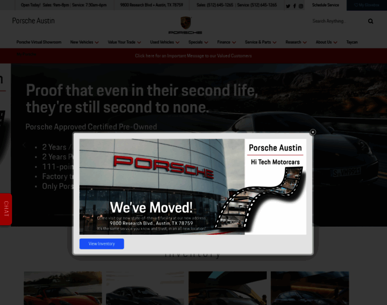 Porscheaustin.com thumbnail