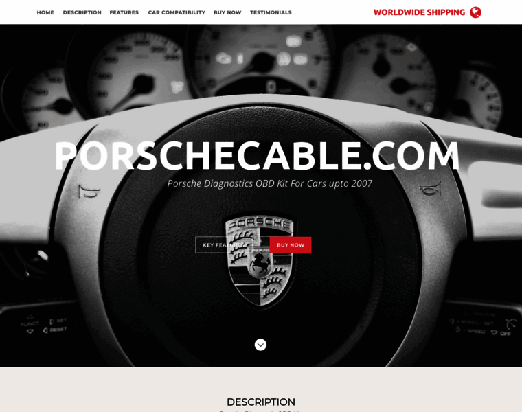 Porschecable.com thumbnail