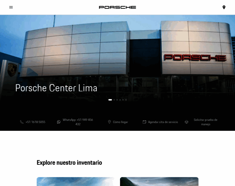 Porschecenterlima.com thumbnail