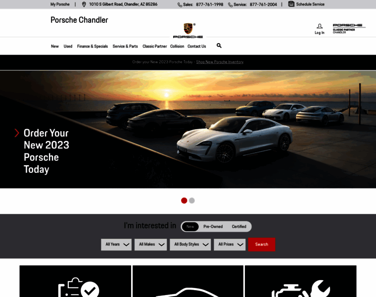 Porschechandler.com thumbnail