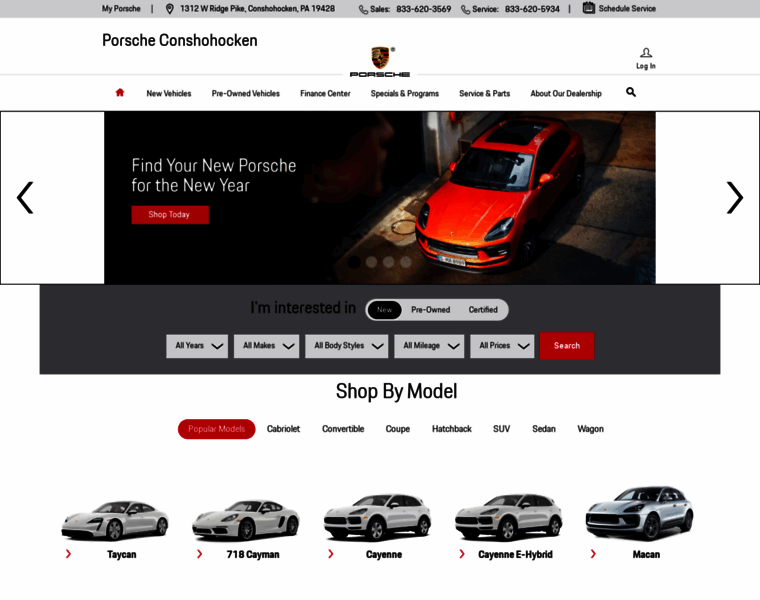 Porscheconshohocken.com thumbnail