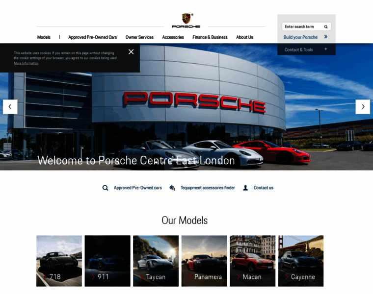 Porscheeastlondon.co.uk thumbnail