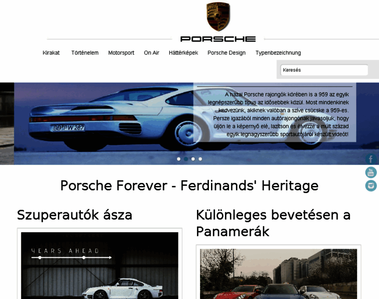 Porscheforever.hu thumbnail