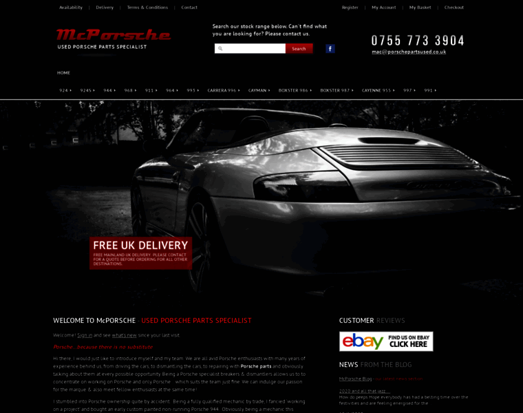 Porschepartsused.co.uk thumbnail