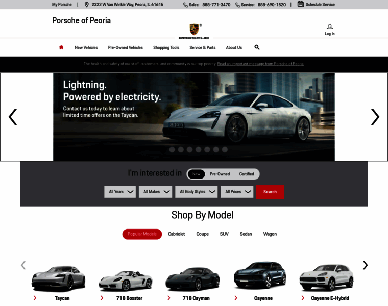 Porschepeoria.com thumbnail