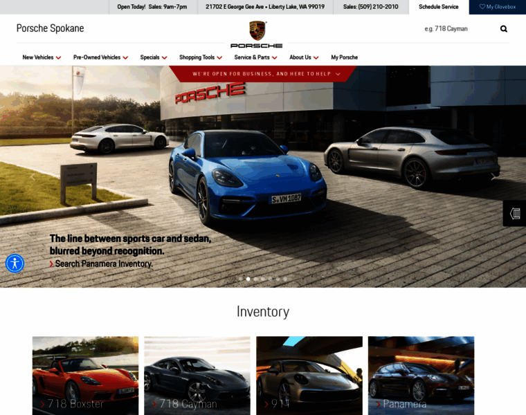 Porschespokane.com thumbnail