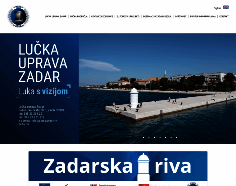 Port-authority-zadar.hr thumbnail