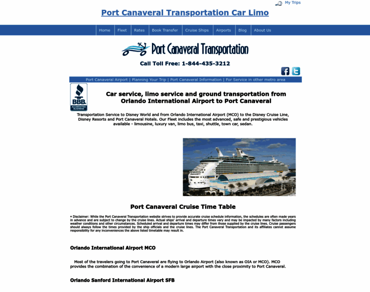 Port-canaveral-transportation.net thumbnail