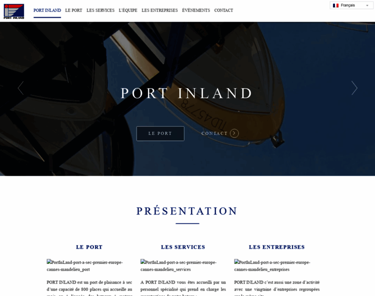 Port-inland.com thumbnail