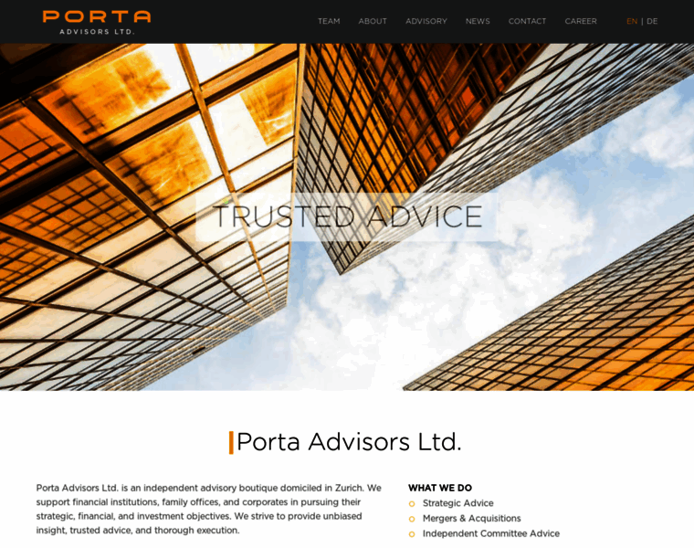 Porta-advisors.com thumbnail