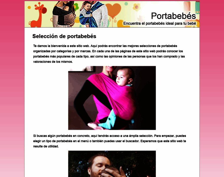 Portabebes.org.es thumbnail