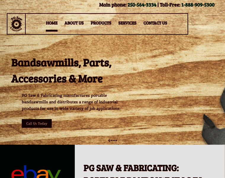 Portablebandsawmill.com thumbnail