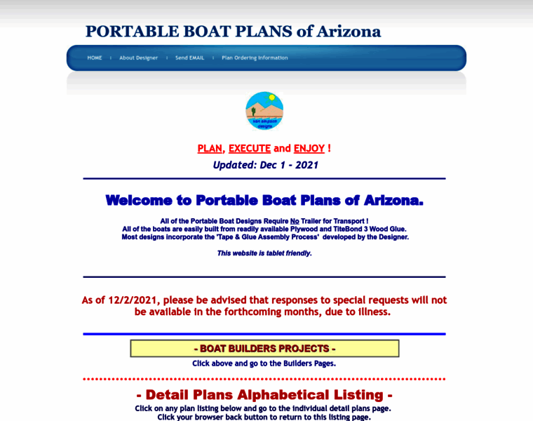 Portableboatplans.com thumbnail