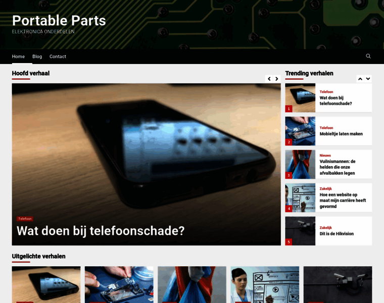 Portableparts.nl thumbnail