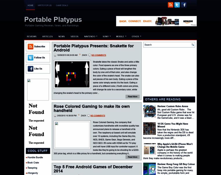 Portableplatypus.com thumbnail