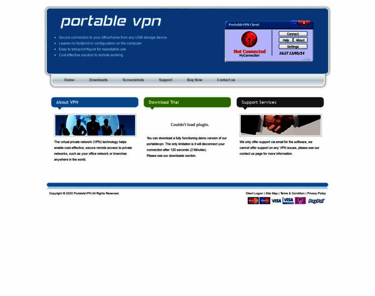 Portablevpn.co.uk thumbnail