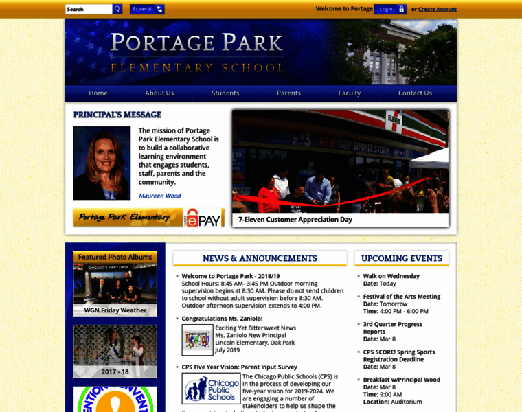 Portageparkschool.org thumbnail
