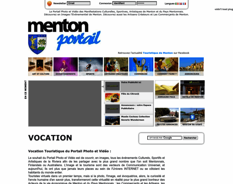 Portail-menton.com thumbnail