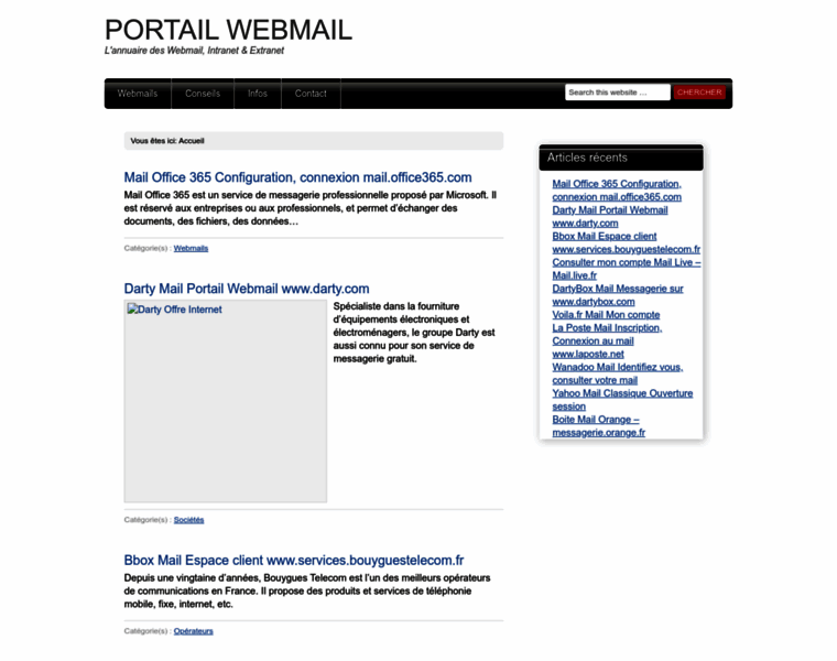 Portail-webmail.com thumbnail