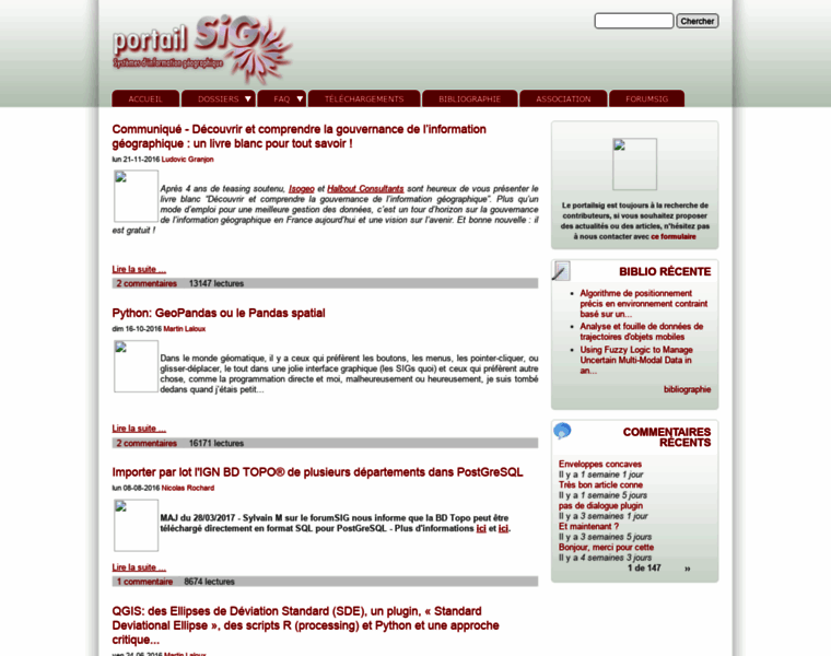 Portailsig.org thumbnail