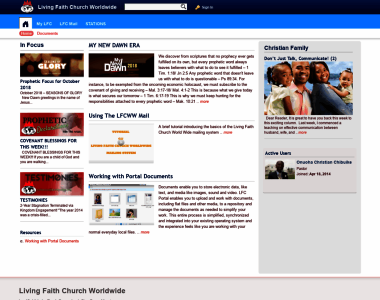 Portal.lfcww.org thumbnail Portal.lfcww.org thumbnail