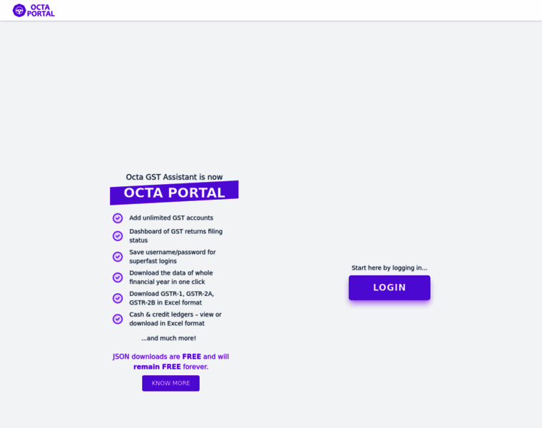 Portal.octagst.com thumbnail