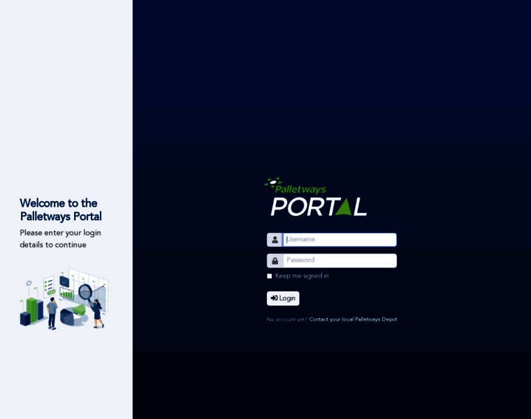Portal.palletways.com thumbnail